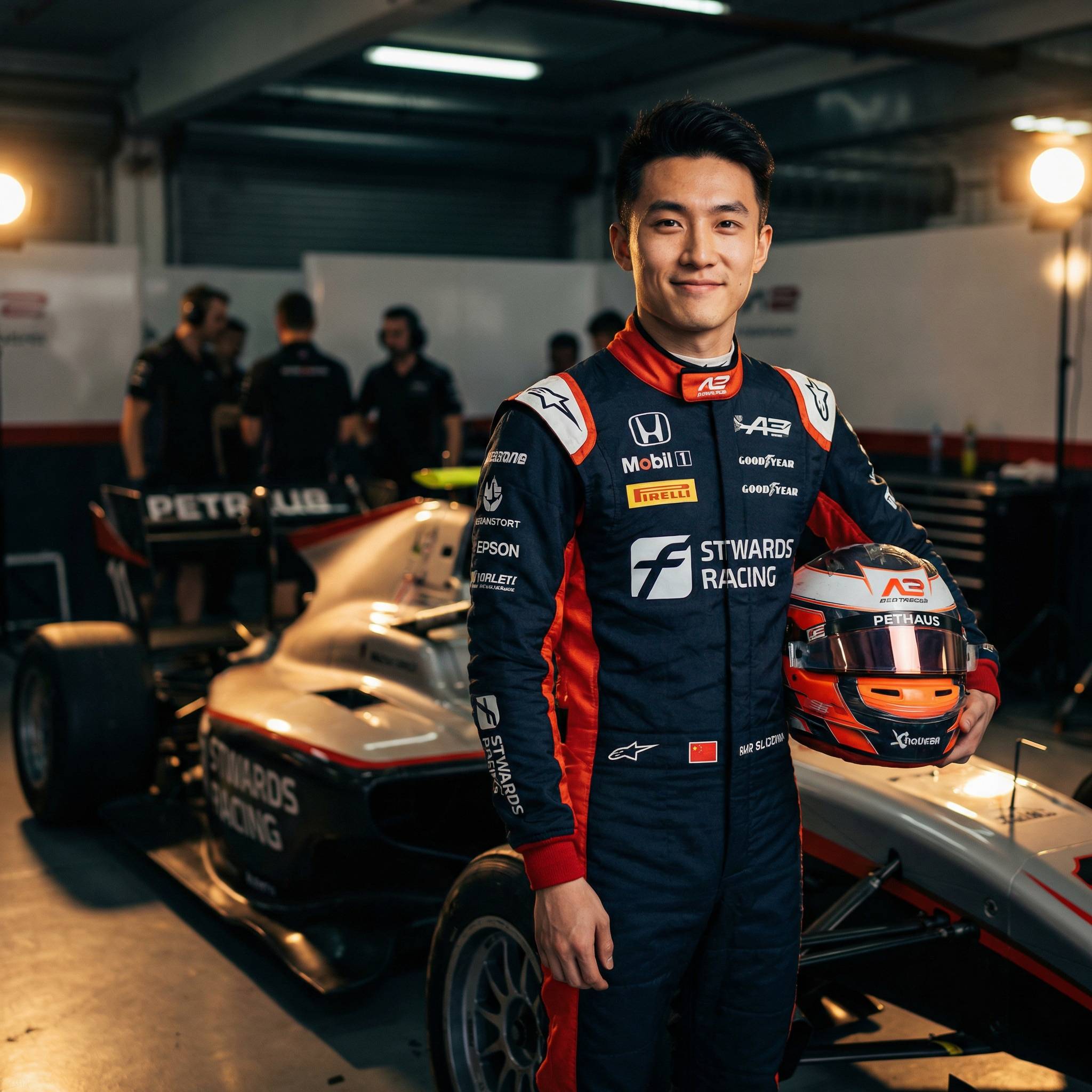 17c一起草赛车手李昊